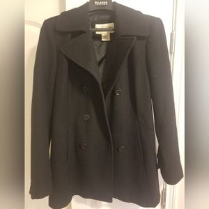 🖤Black Wool Double Breasted Jacket